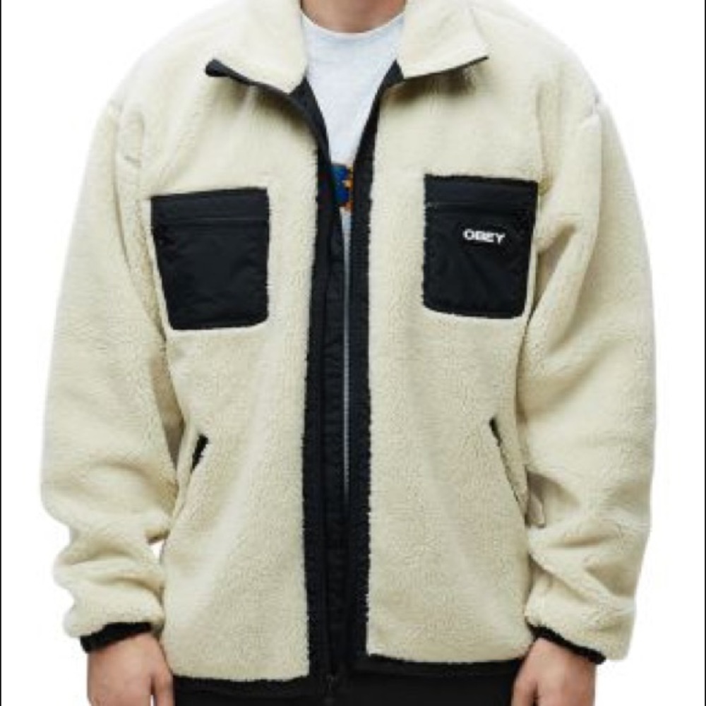 Obey Out There Sherpa Jacket